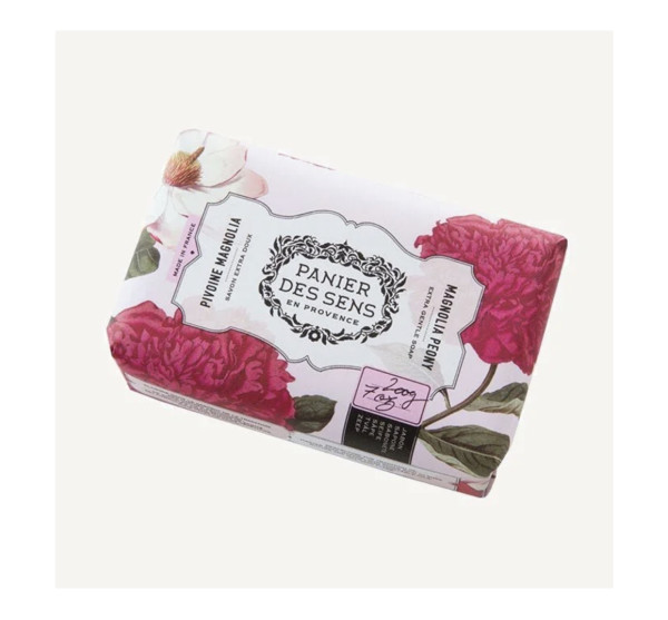 Panier des Sens MAGNOLIA PEONY SOAP Magnolie Pfingstrose Seife für Hände und Körper 200g