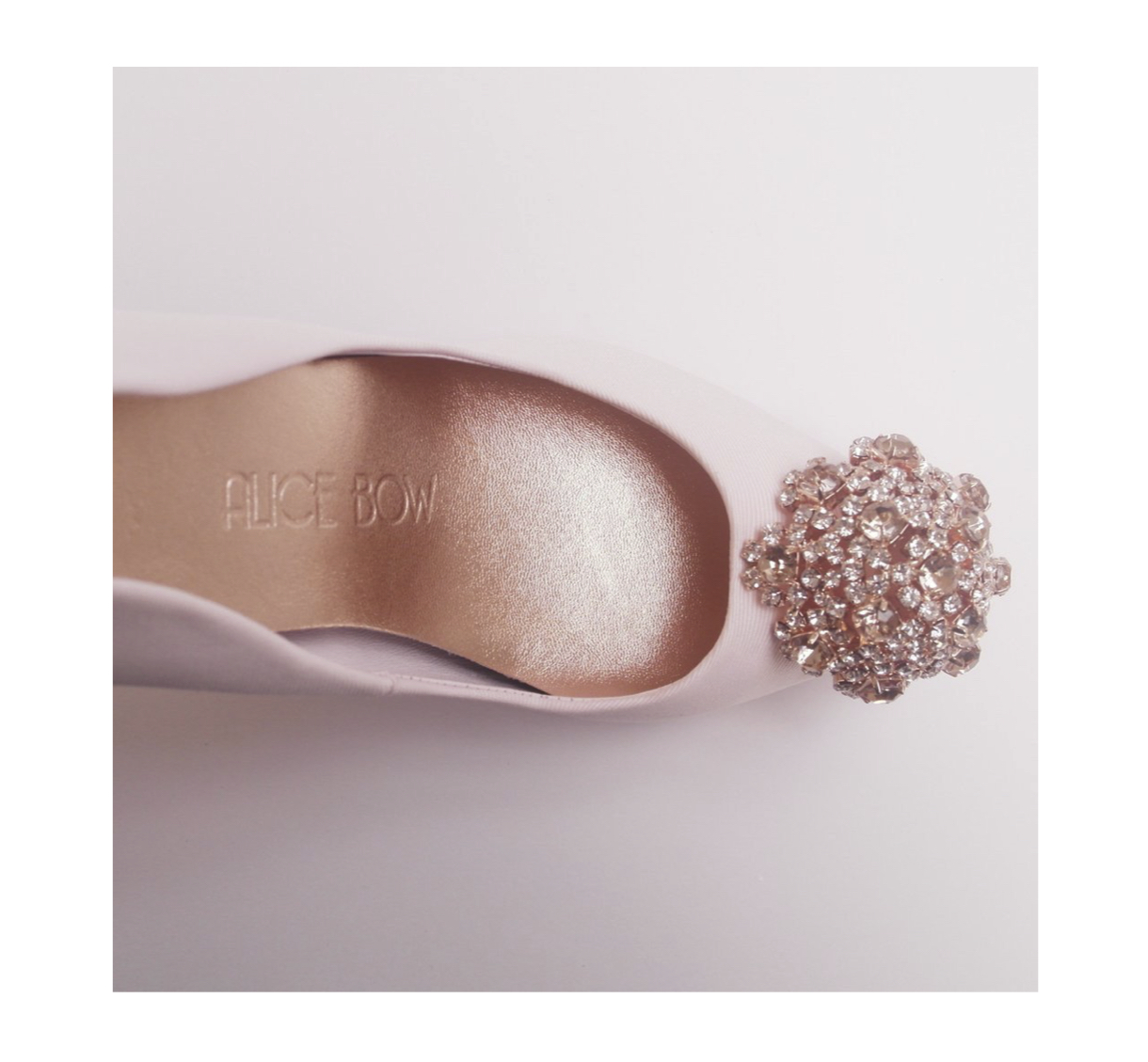 ALICE BOW INSOLES HIGH HEELS and FLATS Einlagen für Pumps Metallic Rosegold  Rotgold