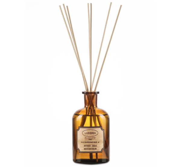 LAROMA Switzerland CASHMERE DIFFUSER Apotheker Kollektion Duftöl-Diffuser 100 ml Raumdiffuser 