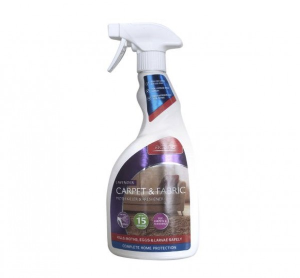 Acana CARPET & FABRIC MOTH KILLER & FRESHENER Teppichspray/Textilspray gegen Motten (500ml)