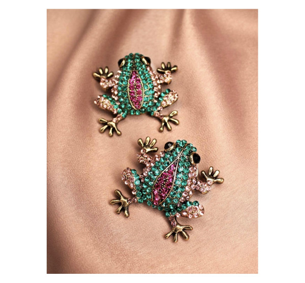 froufrouz POLLY SHOE CLIPS, Frosch-Schuhclips, Paar