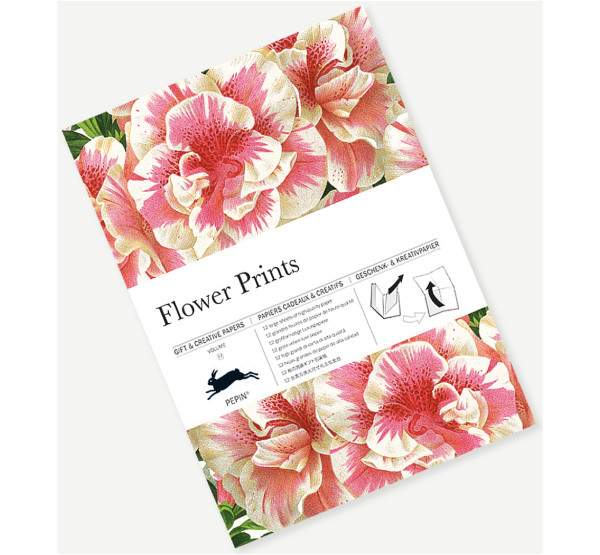 Pepin Press FLOWER PRINTS GIFT & CREATIVE PAPER Geschenkpapier-Buch