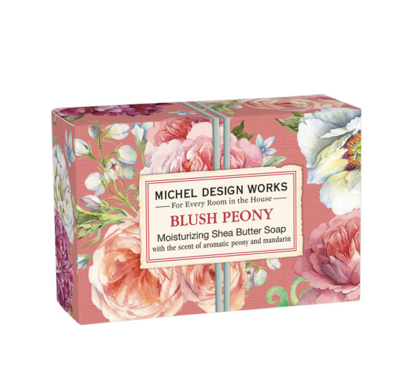 Michel Design Works BLUSH PEONY BOXED HAND SOAP Handseife in Geschenkbox 