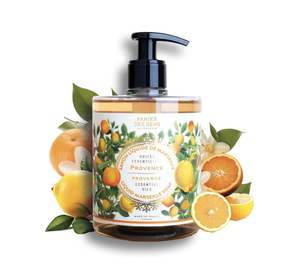 Panier des Sens PROVENCE LIQUID MARSEILLE SOAP Zitrusfrüchte Flüssigseife 500ml