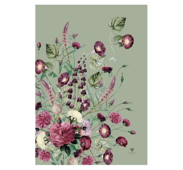 Koustrup & Co BLOSSOM KITCHEN TOWEL Geschirrtuch, Bio-Baumwolle
