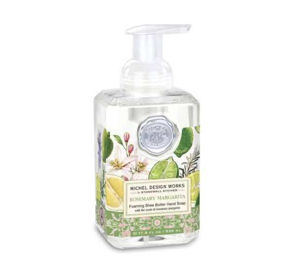 Michel Design Works ROSEMARY MARGARITA FOAMING HAND SOAP Sheabutter-Handseife Schaumseife