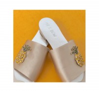 ALICE BOW INSOLES FLAT SHOES Einlegesohlen flache Schuhe Metallic