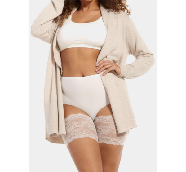 Magic Bodyfashion BE SWEET TO YOUR LEGS LACE Oberschenkelbänder Ivory