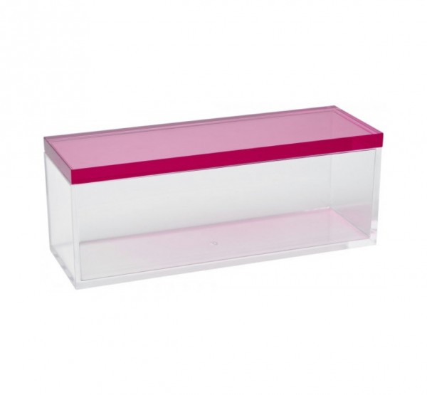 Gift Company Acryl-Box mit Deckel pink