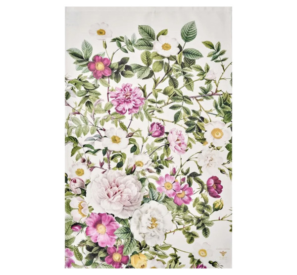 Koustrup Co ROSE FLOWER GARDEN KITCHEN TOWEL Geschirrtuch, Bio-Baumwolle