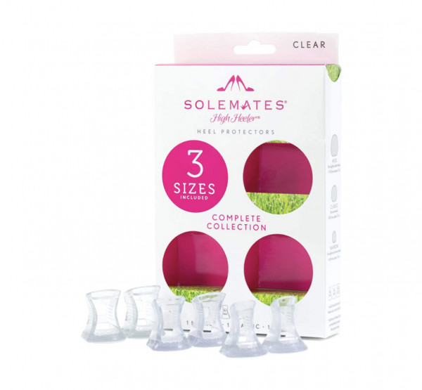 Solemates High Heeler™ Heel Protectors Complete Collection Stöckelstulpen Absatzschoner Transparent