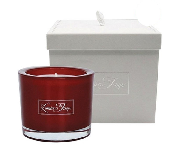 Les Lumières du Temps SECRET SCENTED CANDLE Duftkerze im Glas (100% veganes Wachs)