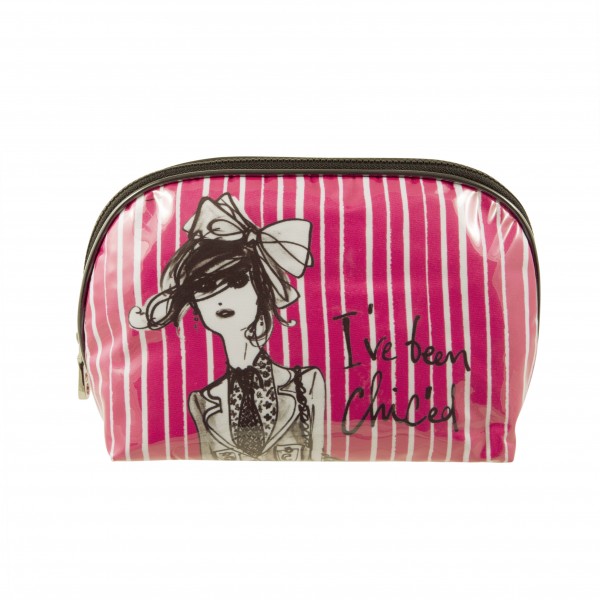 Izak Zenou I'VE BEEN CHIC'ED MAKE-UP BAG Kosmetiktasche klein