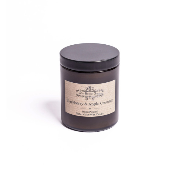 The Great British Garden Company BLACKBERRY APPLE CRUMBLE SCENTED CANDLE Duftkerze Sojawachs