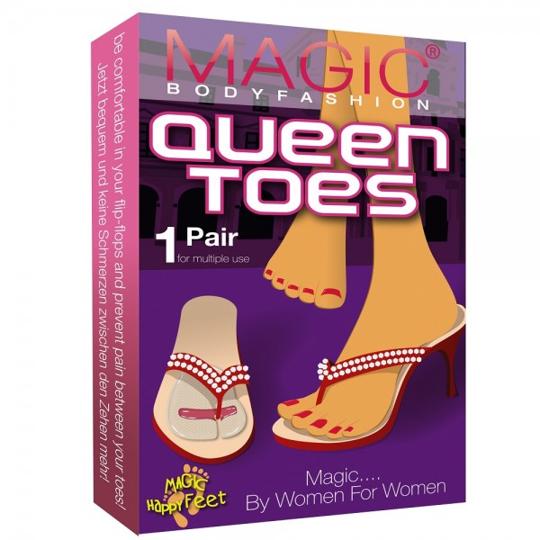 Magic Bodyfashion QUEEN TOES Einlegesohlen Flip Flops