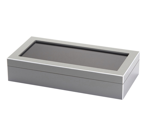 Gift Company TANG FLANNEL Brillenbox Schmuckbox Aufbewahrungsbox grau