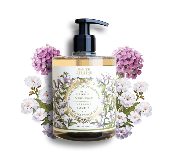 Panier des Sens VERBENA LIQUID MARSEILLE SOAP Eisenkraut Flüssigseife 500ml