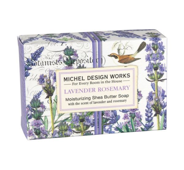 Michel Design Works LAVENDER ROSEMARY BOXED HAND SOAP Handseife in Geschenkbox 