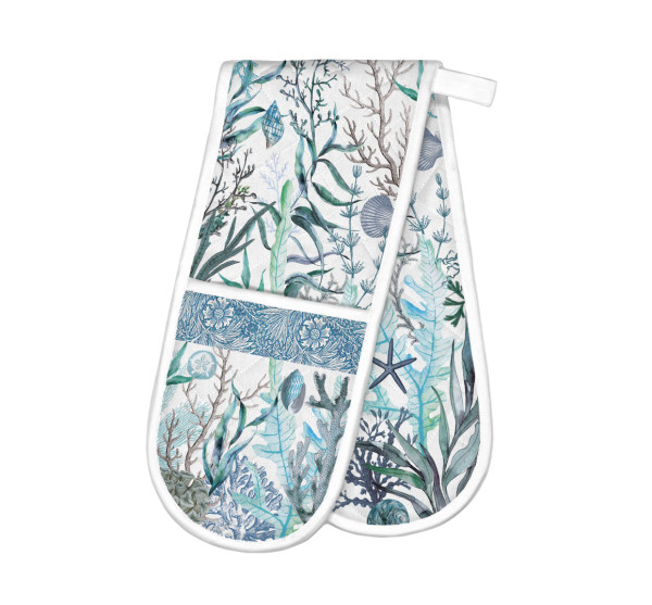 Michel Design Works OCEAN TIDE DOUBLE OVEN GLOVE Doppel-Ofenhandschuhe