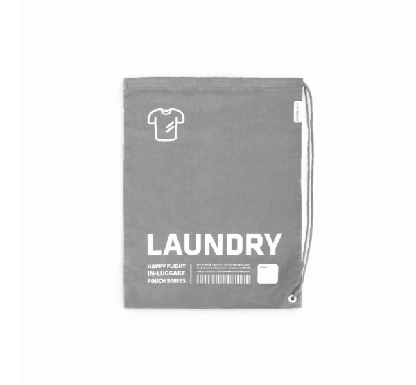 Alife Design LAUNDRY IN-LUGGAGE POUCH Beutel Schmutzwäsche grau