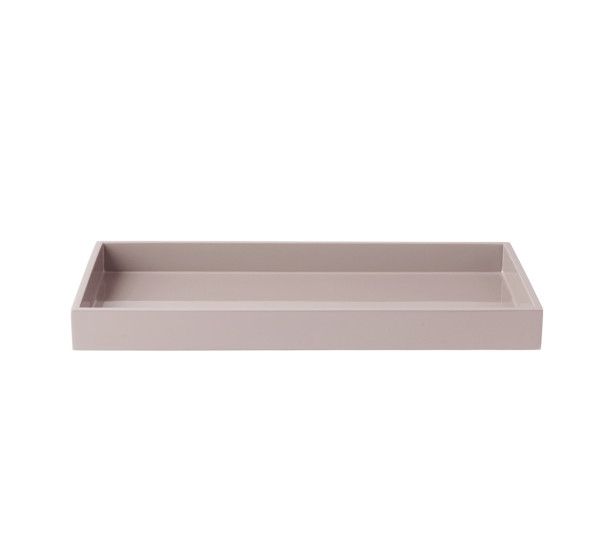 mojoo LUX MEDIUM TRAY Lacktablett, lavender rechteckig 38 x 19 x 3,5 cm