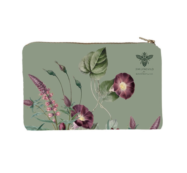 Koustrup & Co BLOSSOM GARDEN COSMETIC BAG FLAT Kosmetiktasche, Bio-Baumwolle