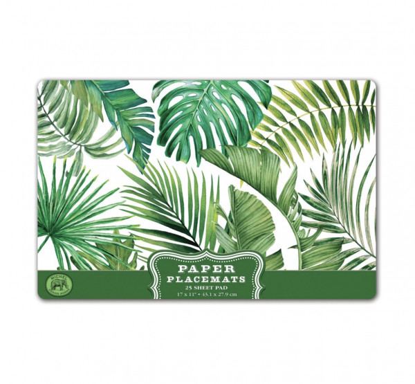 Michel Design Works Paper Placemats Platzsets PALM BREEZE