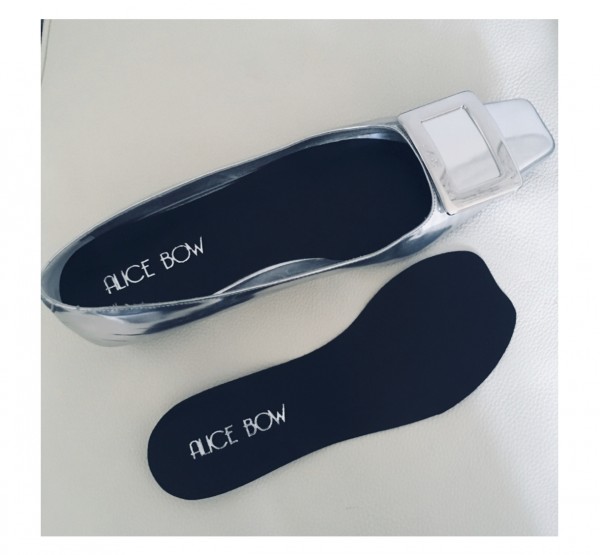 Alice Bow FLAT SHOE INSOLES Einlegesohlen für flache Schuhe Black