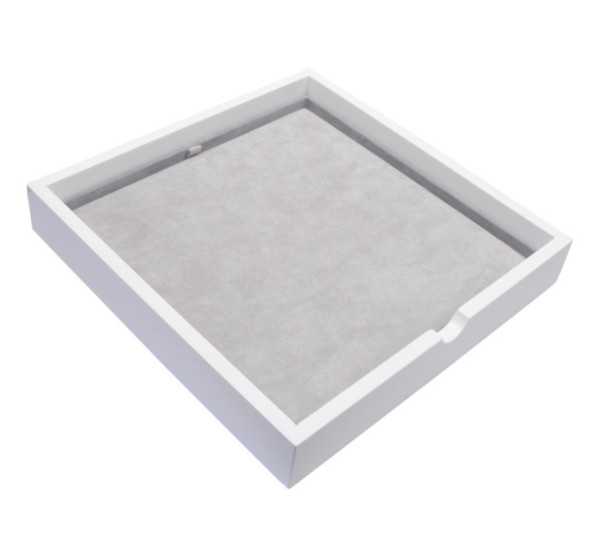 Westpack JEWELLERY TRAY Schmuck-Tablett mit Universaleinsatz Weiß