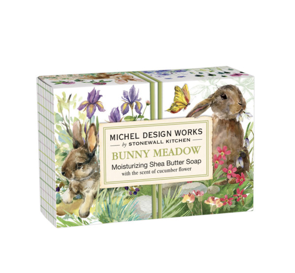 Michel Design Works BUNNY MEADOW BOXED HAND SOAP Handseife in Geschenkbox 